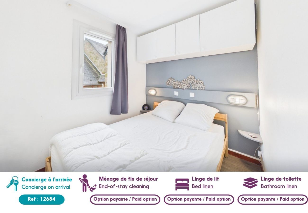 Appartement à Arzon - Piscine commune, plage à 300m, séjour pour 2