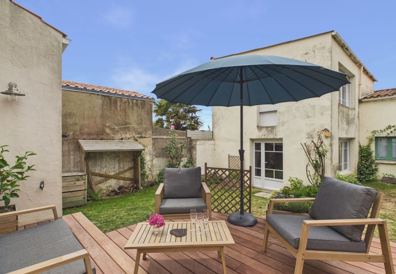 Maison à Saint-Gilles-Croix-de-Vie - Maison pour 8 avec jardin, centre St-Gilles