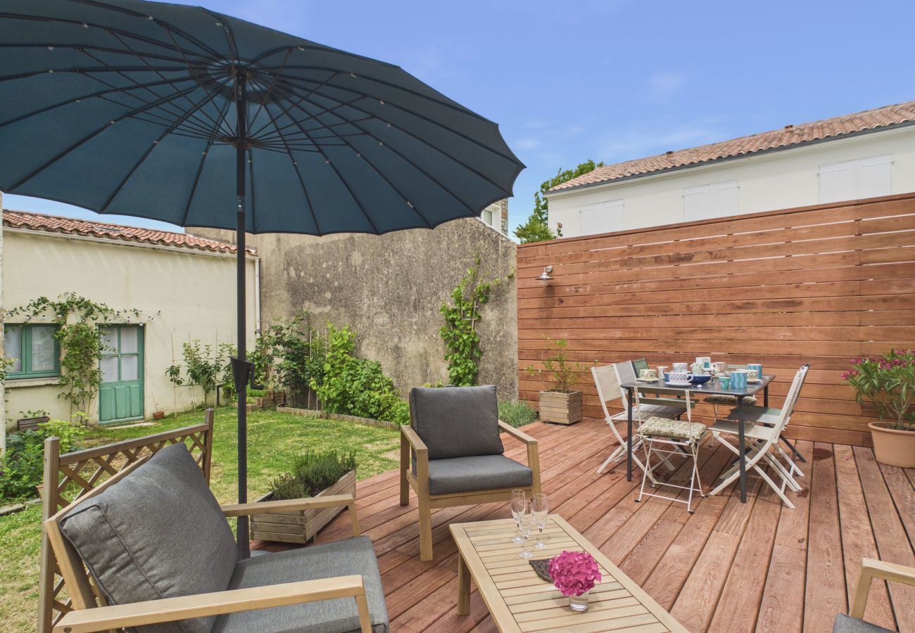 Maison à Saint-Gilles-Croix-de-Vie - Maison pour 8 avec jardin, centre St-Gilles