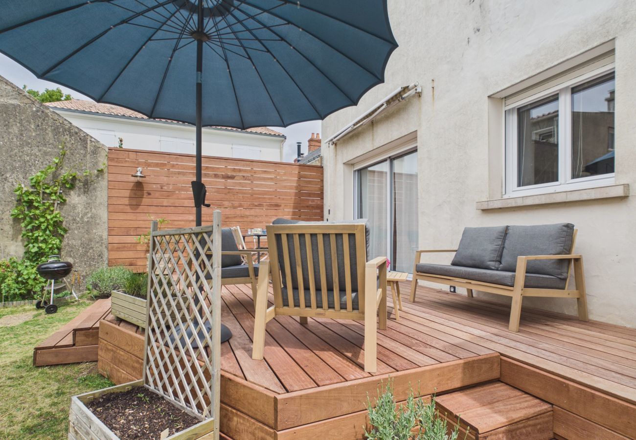 Maison à Saint-Gilles-Croix-de-Vie - Maison pour 8 avec jardin, centre St-Gilles
