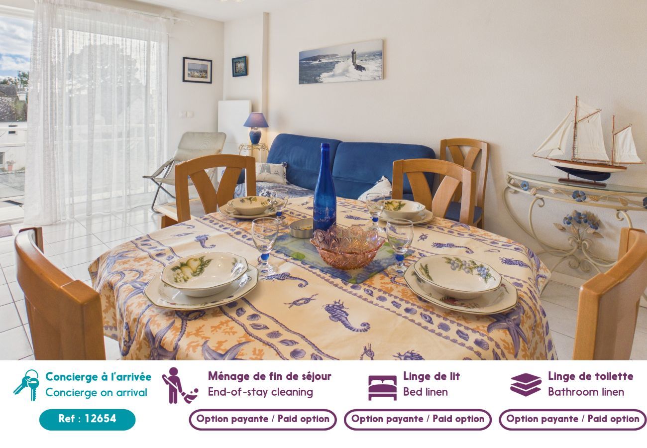 Appartement à Sarzeau - Appartement pour 4 avec balcon - plein centre