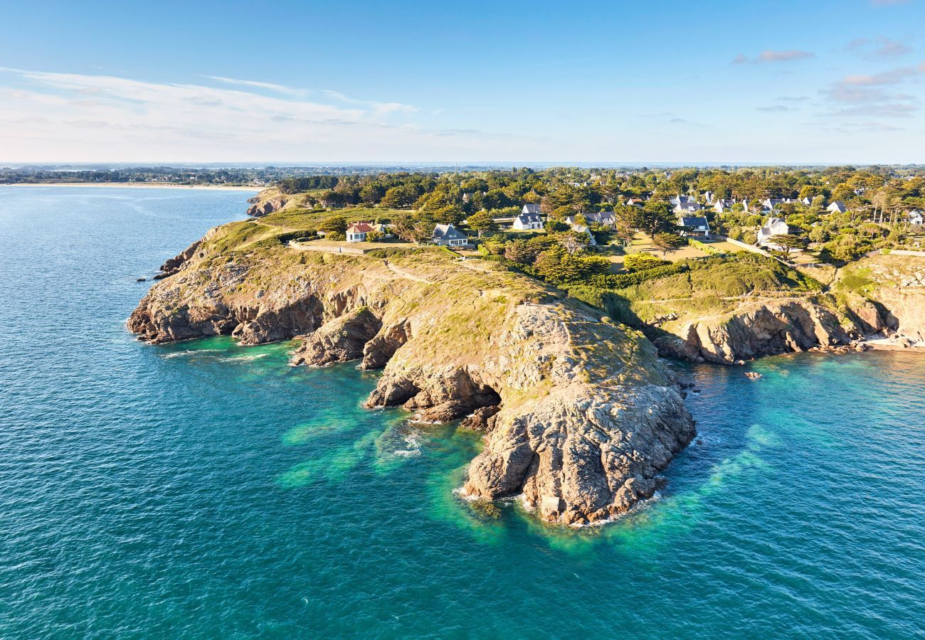 Maison à Saint-Gildas-de-Rhuys - Maison pour 6 avec jardin, centre St Gildas