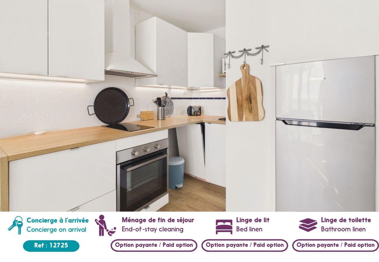 Appartement à Saint-Hilaire-de-Riez - Superbe vue mer, plage à 300 m, cocon pour 5