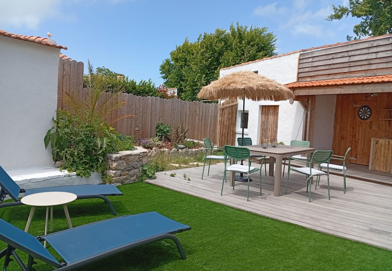 Maison à L'Epine - Maison pour 6 avec jardin, proche marais