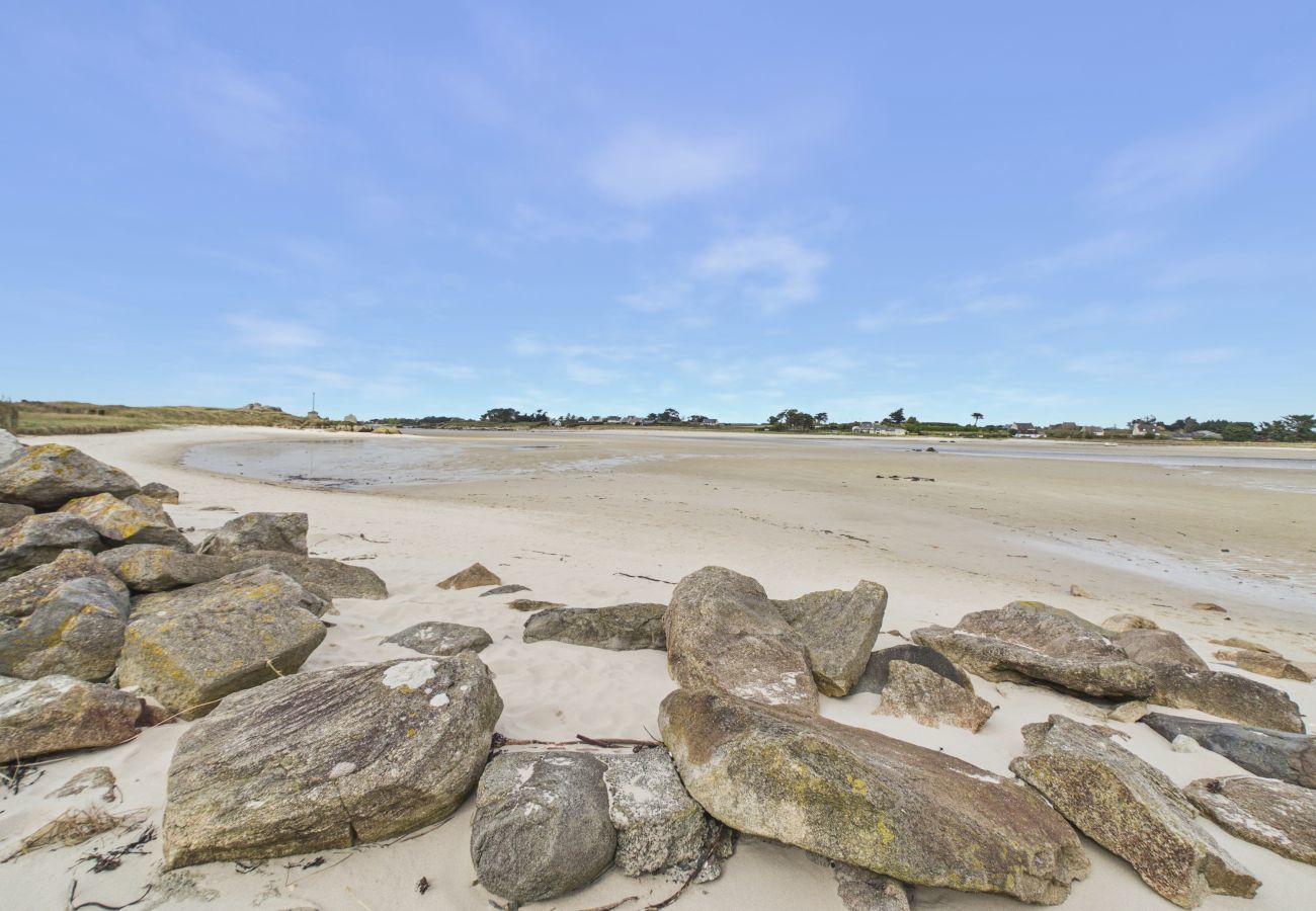 Maison à Guissény - Plage à 200 m, maison pour 6 avec jardin