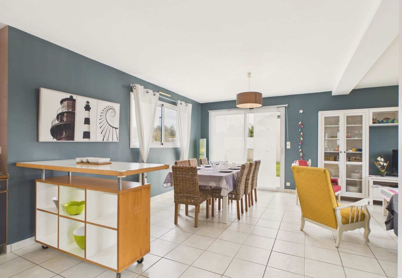 Maison à Guissény - Plage à 200 m, maison pour 6 avec jardin