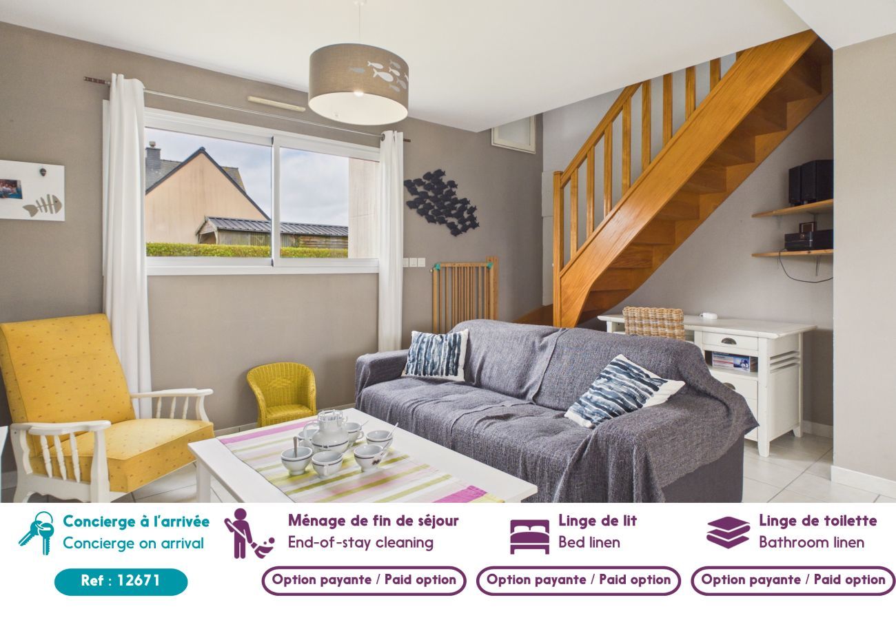 Maison à Guissény - Maison 6 pers. avec jardin – Plage à 200 m à pied