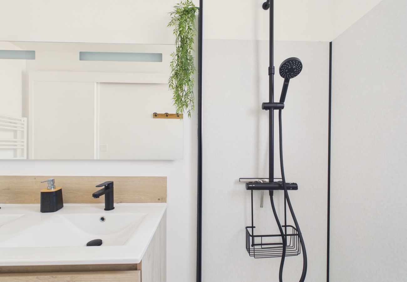 Maison mitoyenne à Bretignolles-sur-Mer - Jardin et véranda, plage à 500 m, maison pour 4