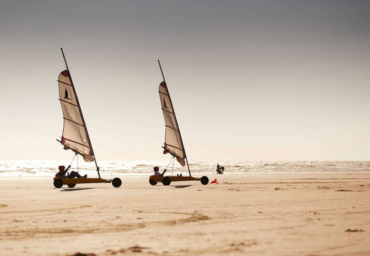 Maison mitoyenne à Bretignolles-sur-Mer - Jardin et véranda, plage à 500 m, maison pour 4