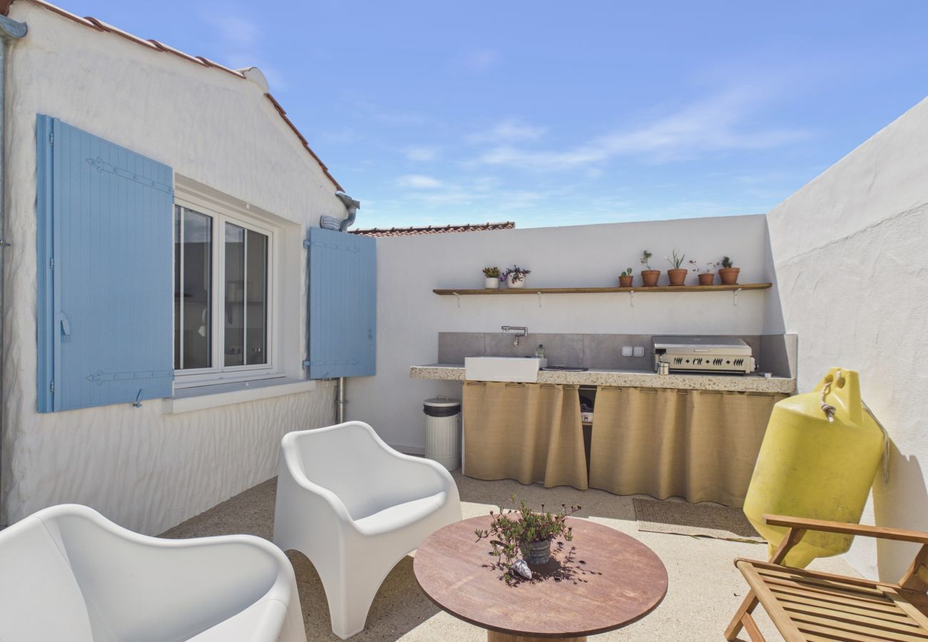Maison à Brem-sur-Mer - Maison pour 7 avec jardin proche mer