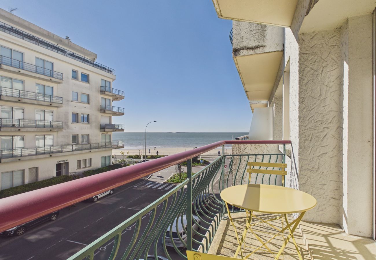 Appartement à La Baule-Escoublac - Vue mer, plage à 50 m, 2 adultes 2 enfants