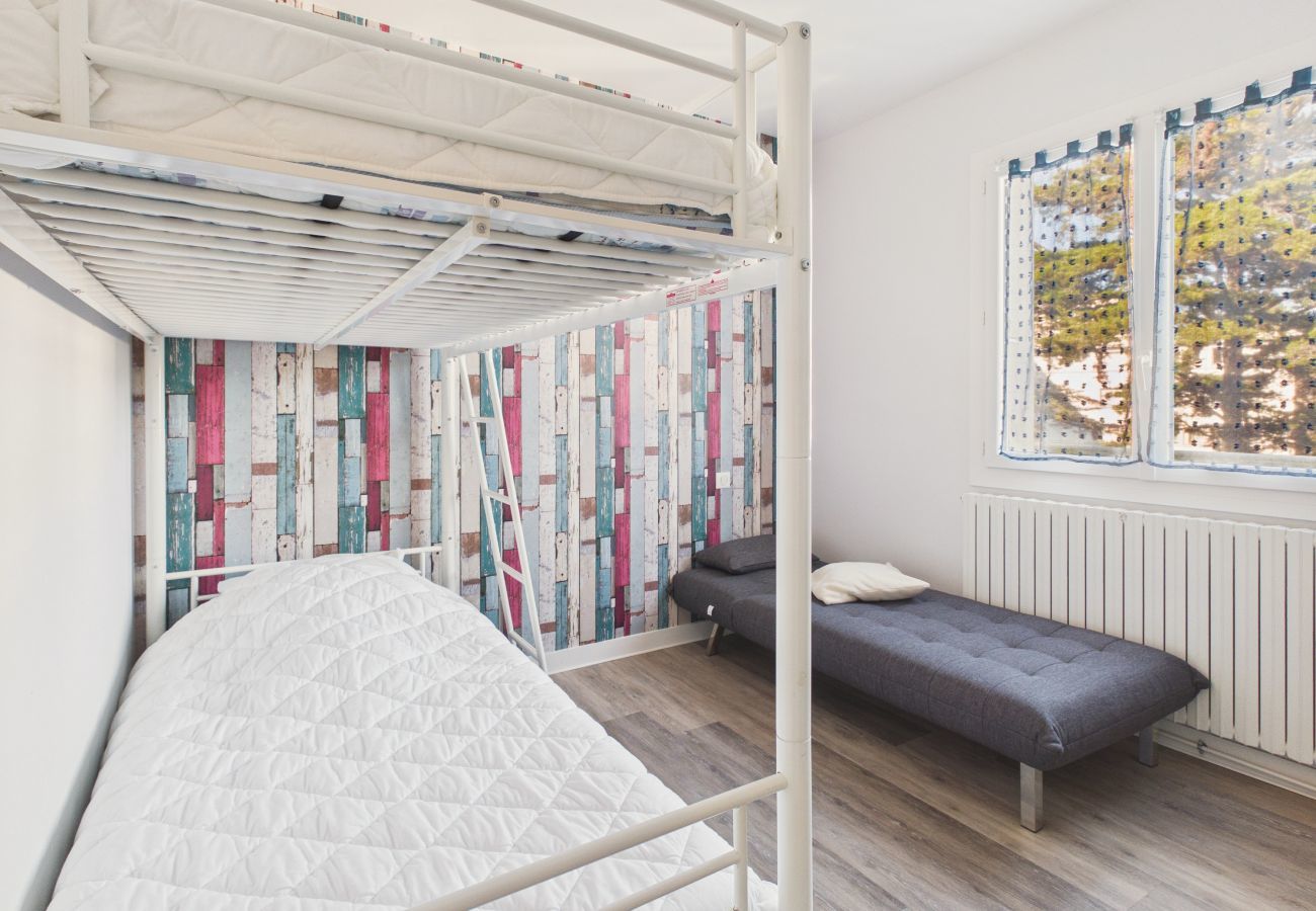 Appartement à La Baule-Escoublac - Vue mer, plage à 50 m, 2 adultes 2 enfants