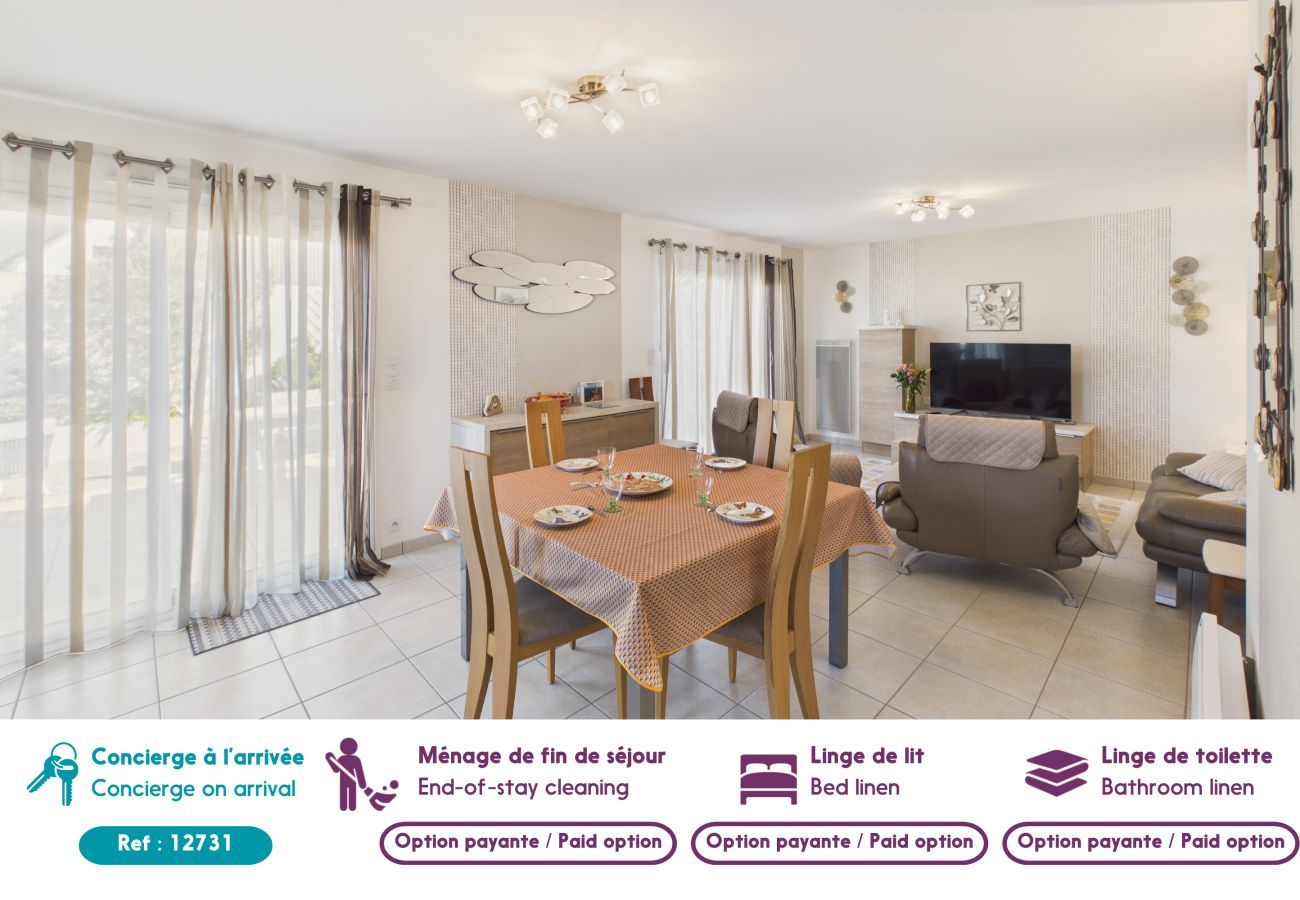 Maison à Saint-Pierre-Quiberon - 500m de la plage - Maison pour 6 avec terrasse