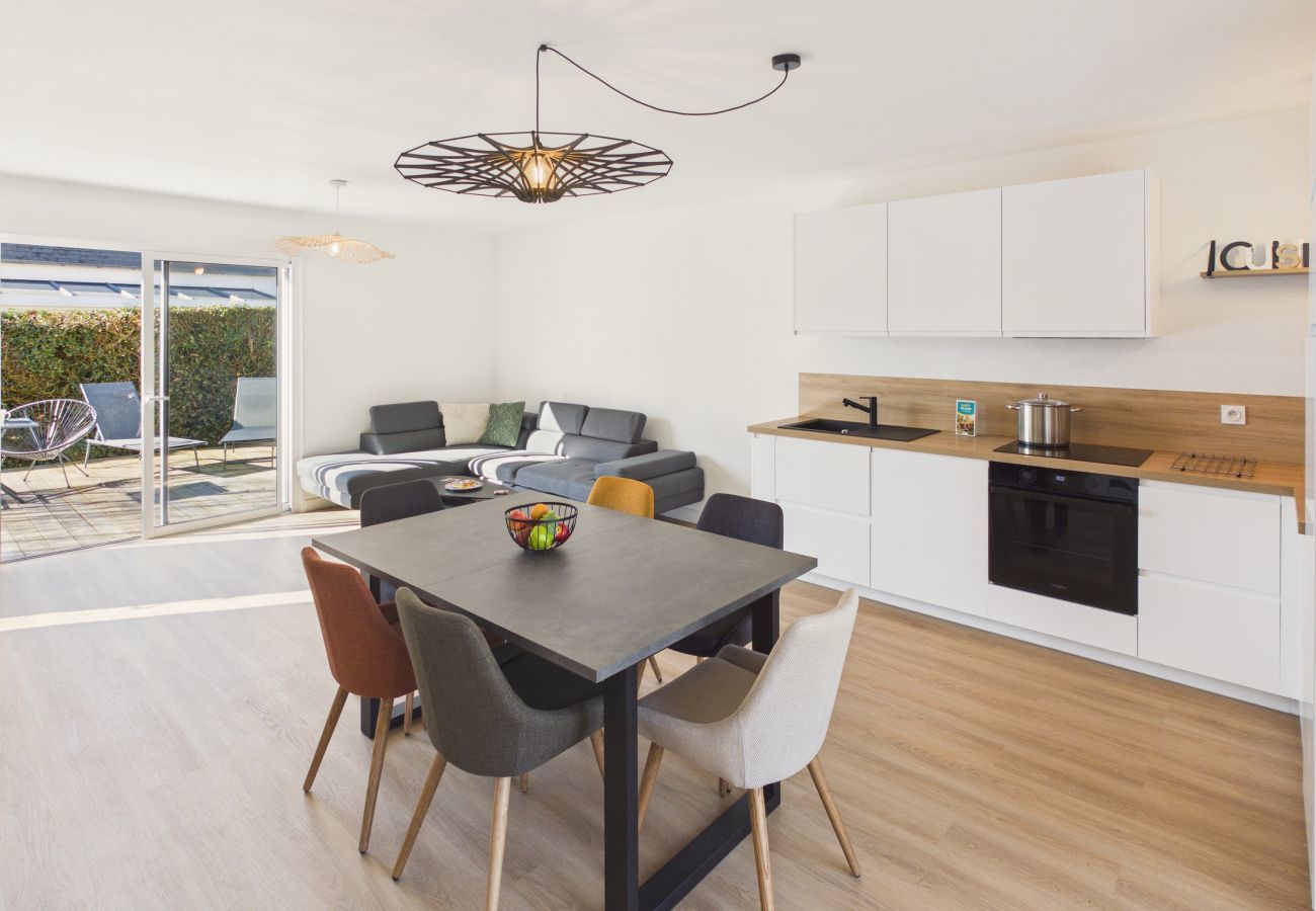 Maison à Treffiagat - La plage à pied - Maison pour 6 avec véranda