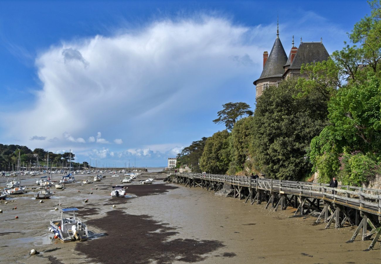 Maison mitoyenne à Pornic - Maison proche gare, plage et port de Pornic pour 4