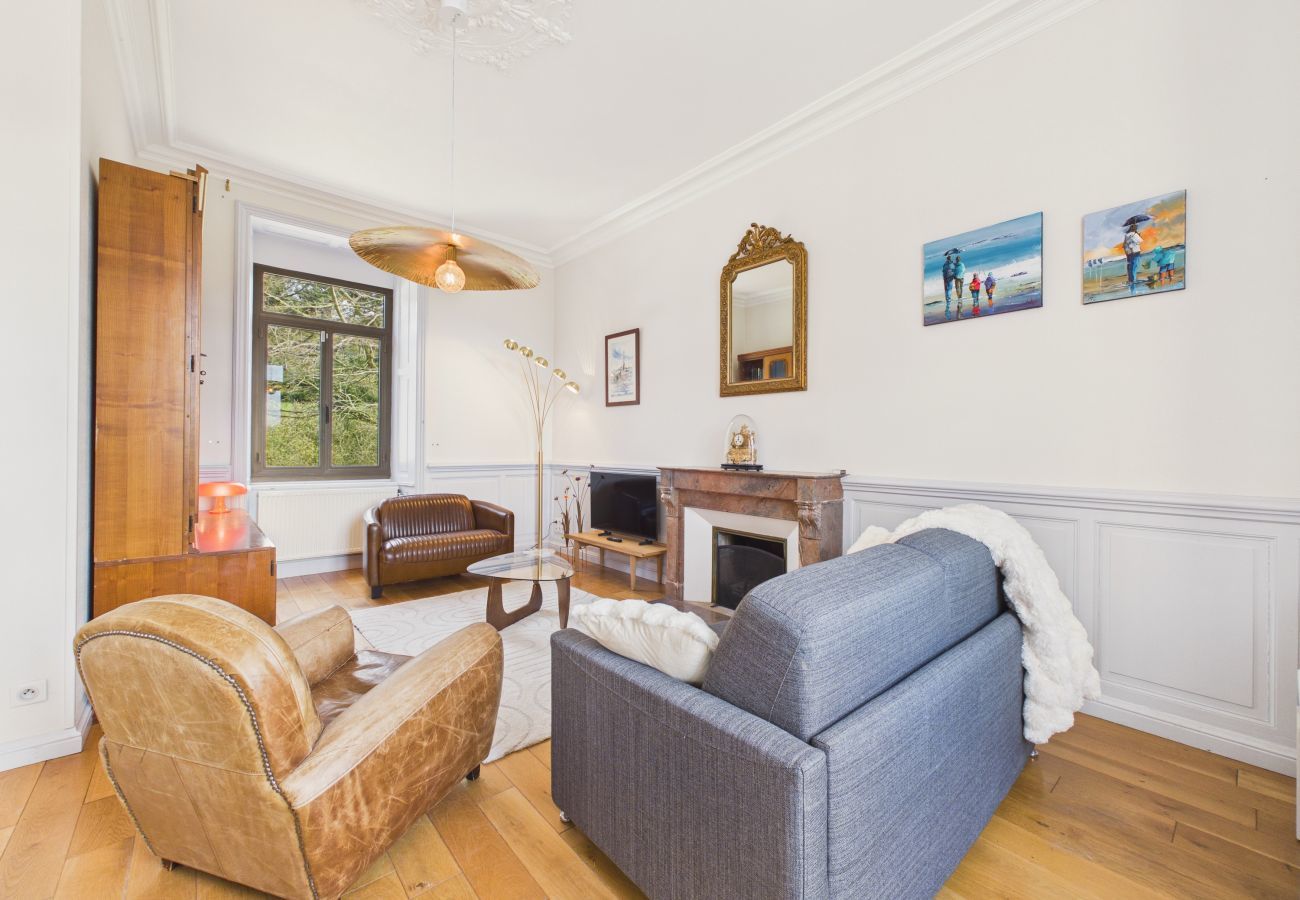 Maison à Lamballe - Vue mer et grand jardin à 200 m de la plage