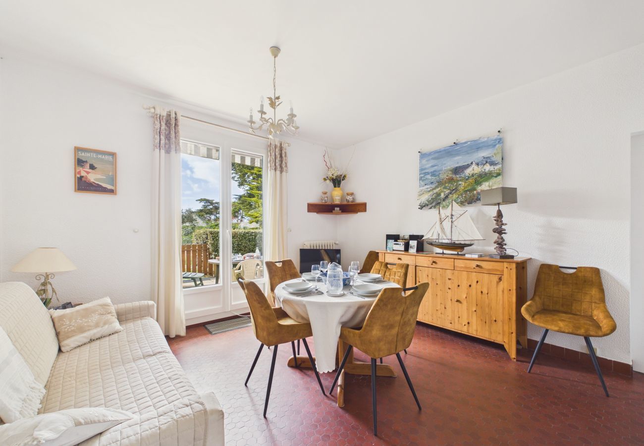 Appartement à Pornic - Appart. 4 pers. face mer + terrasse + animaux
