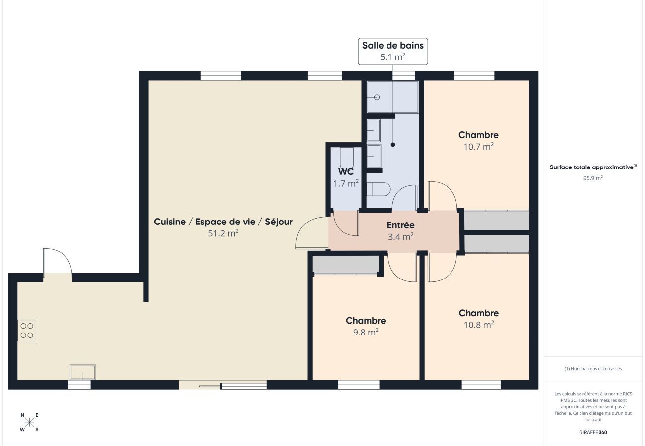 Maison à Noirmoutier-en-l´Ile - Maison pour 6 avec jardin, proche marais