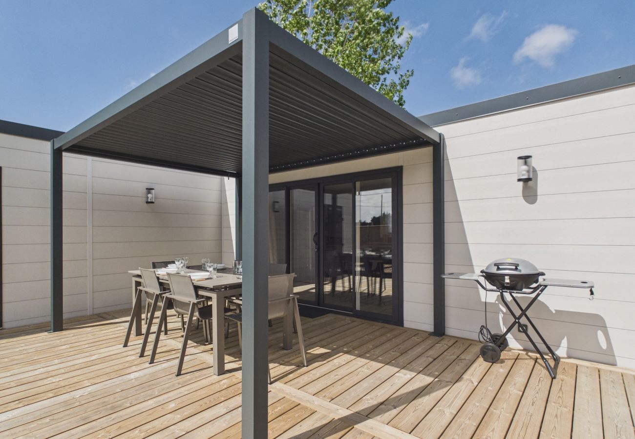 Chalet à Saint-Gilles-Croix-de-Vie - Piscine chauffée commune, séjour pour 6