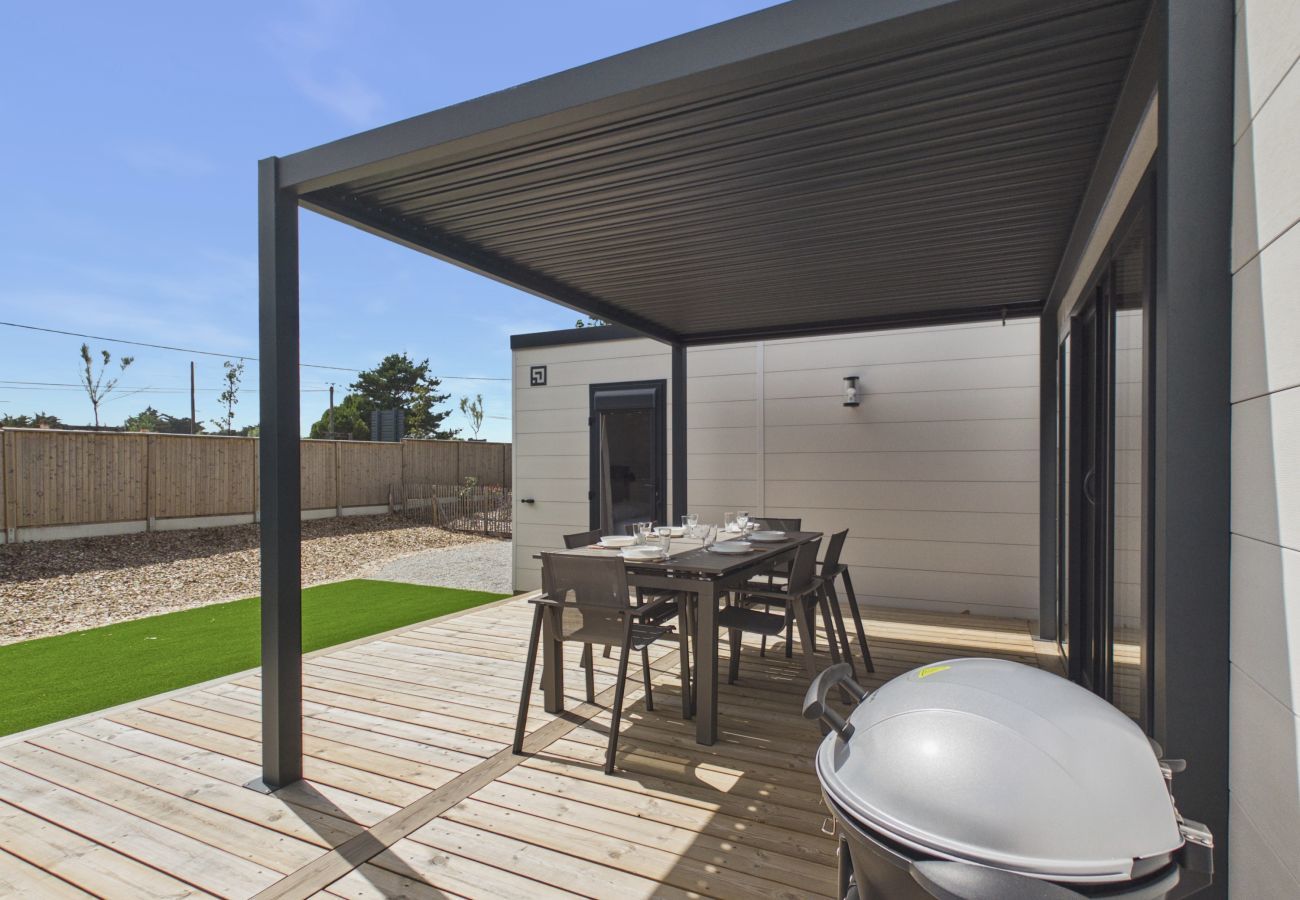 Chalet à Saint-Gilles-Croix-de-Vie - Piscine chauffée commune, séjour pour 6