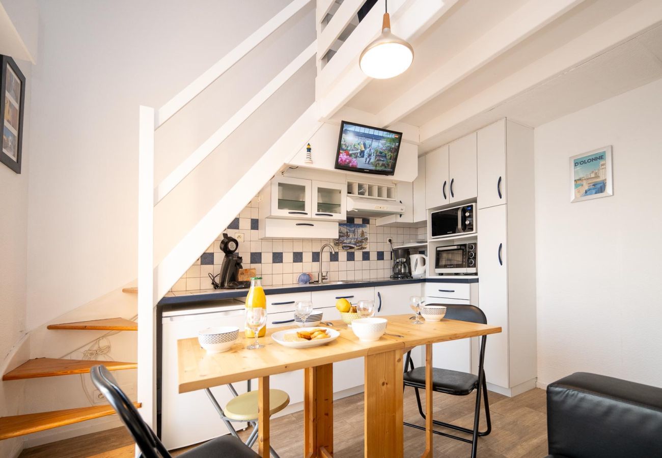 Appartement à Les Sables-d´Olonne - Superbe vue mer pour 2 adultes/2enfants