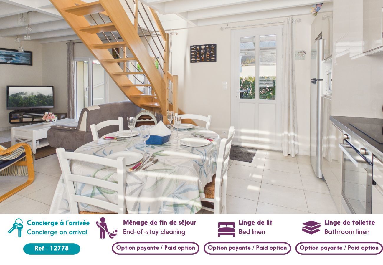 Maison à Batz-sur-Mer - 400m de la plage, maison pour 6