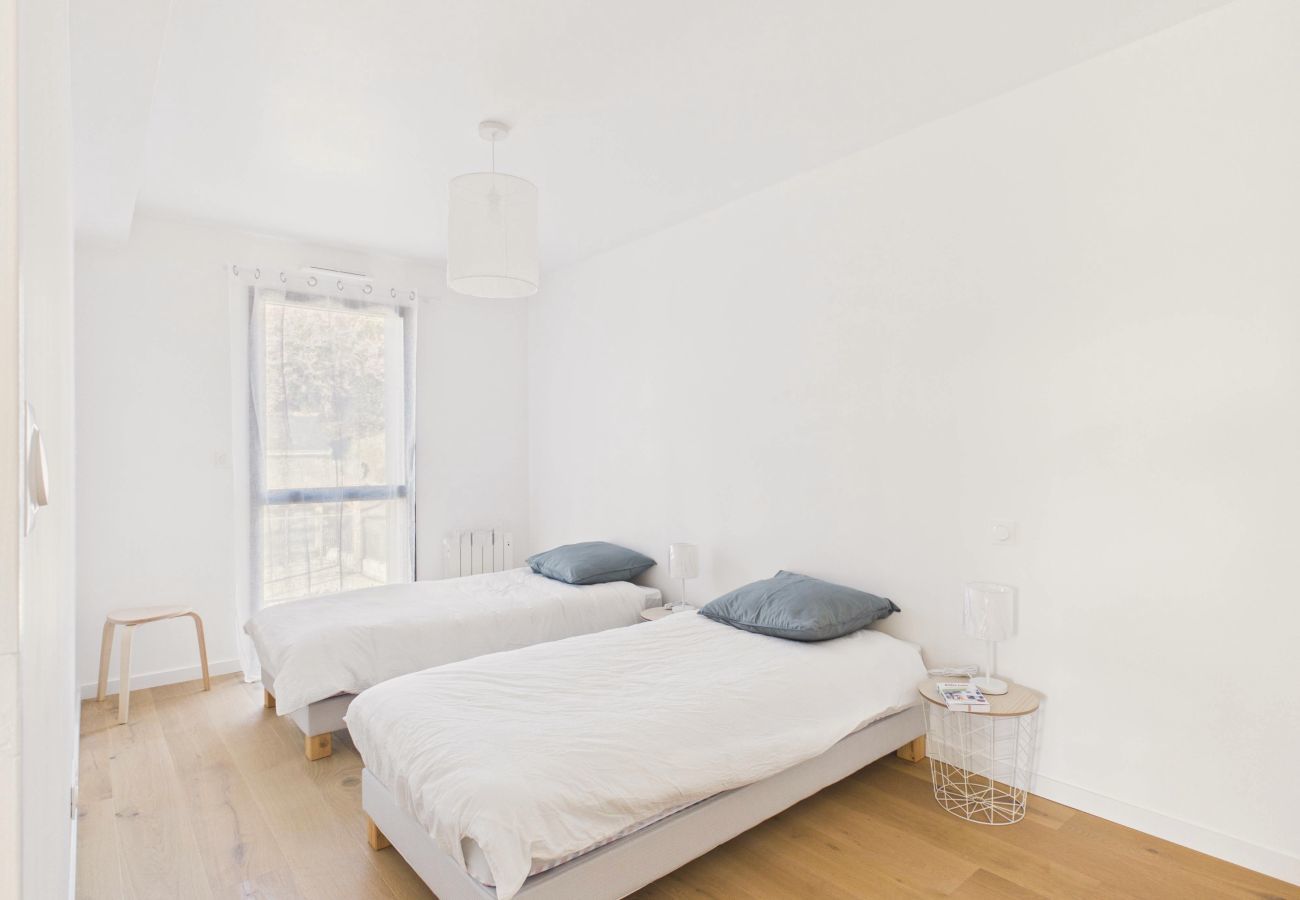 Appartement à Pléneuf-Val-André - Appart. pour 4, terrasse, 200 m du port