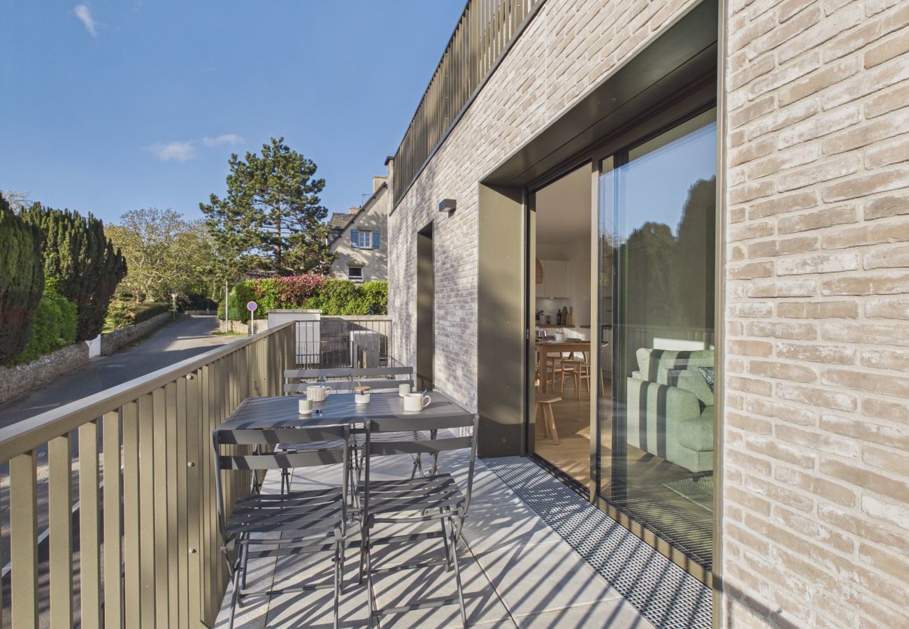 Appartement à Pléneuf-Val-André - Appart. pour 4, terrasse, 200 m du port
