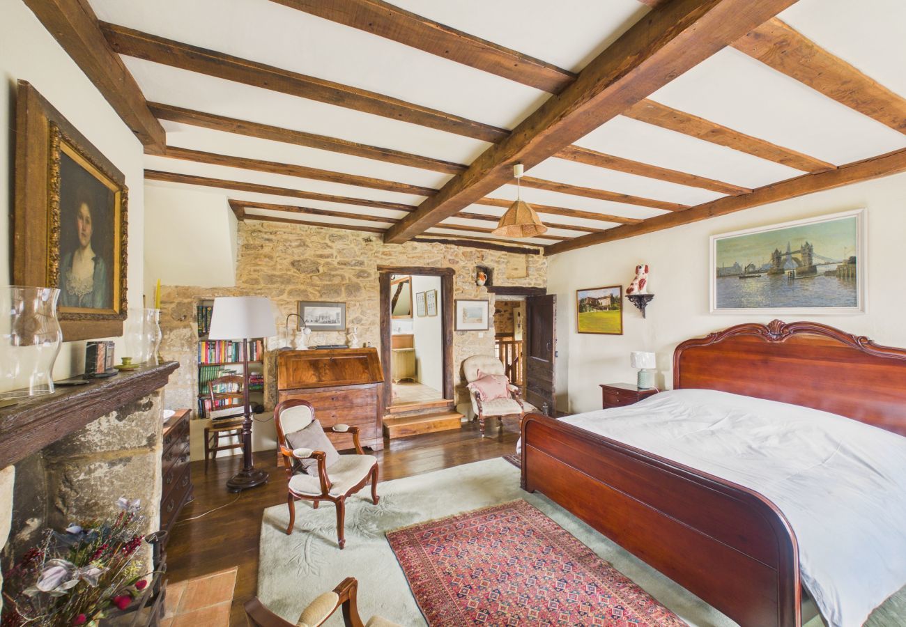 Maison à Urval - Charmante maison avec piscine pour 8 personnes