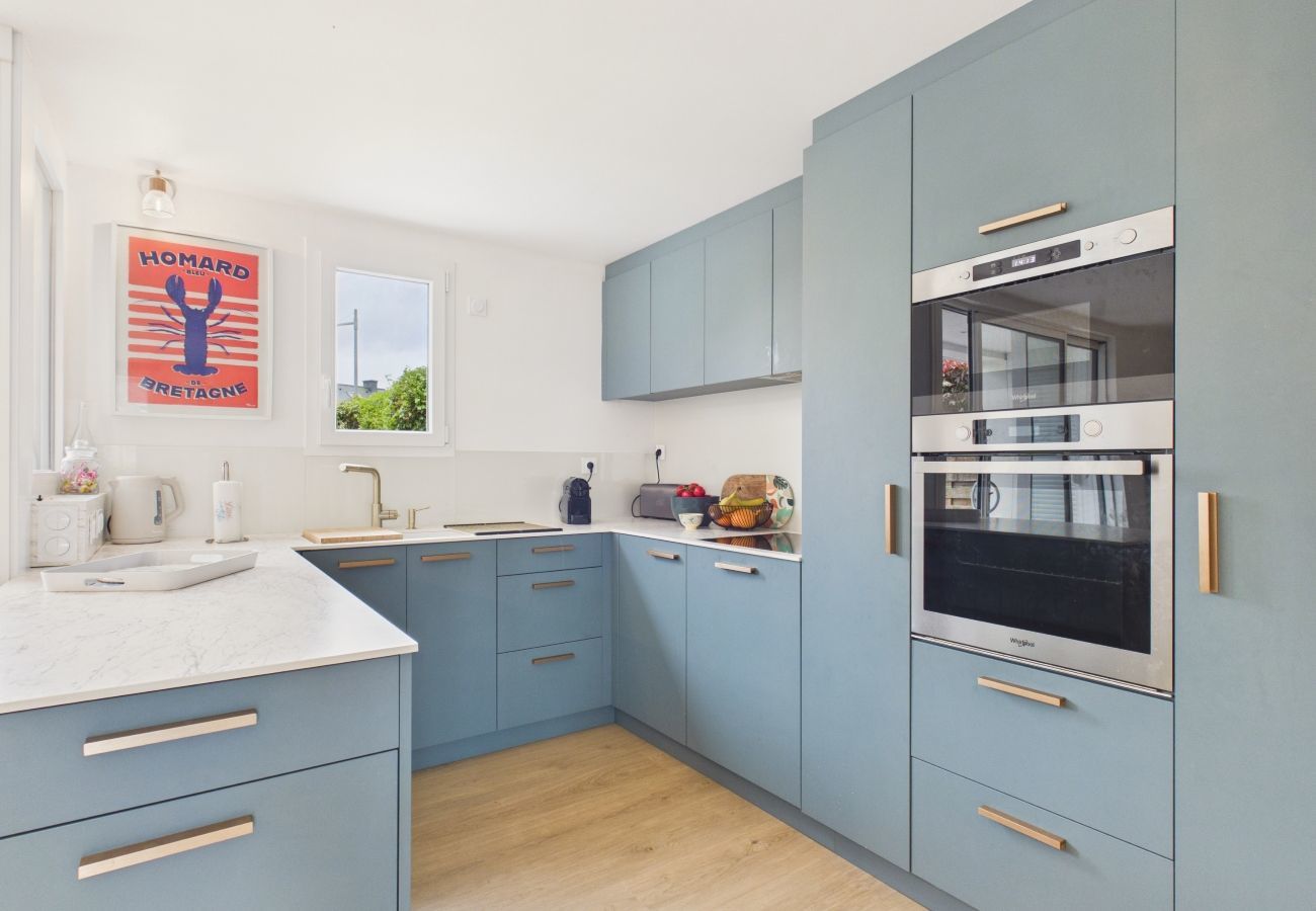 Maison à Arzon - Vue mer pour 6 avec jardin, 150 m de la plage