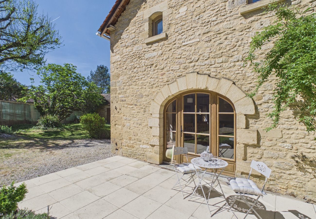 Maison à La Chapelle-Aubareil - Maison avec piscine proche de Lascaux 6 pers