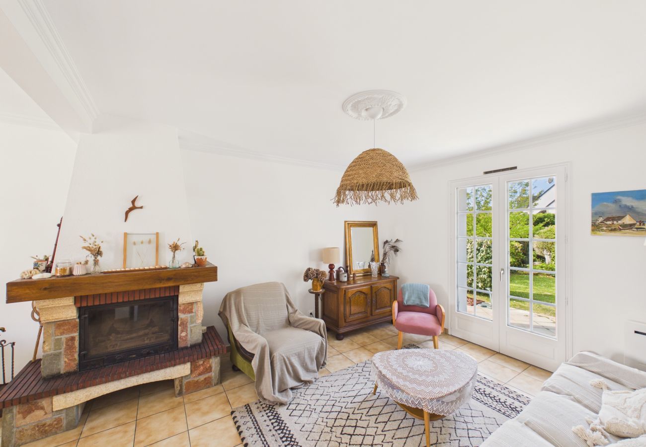 Maison à Carnac - Maison chaleureuse pour 7 avec jardin