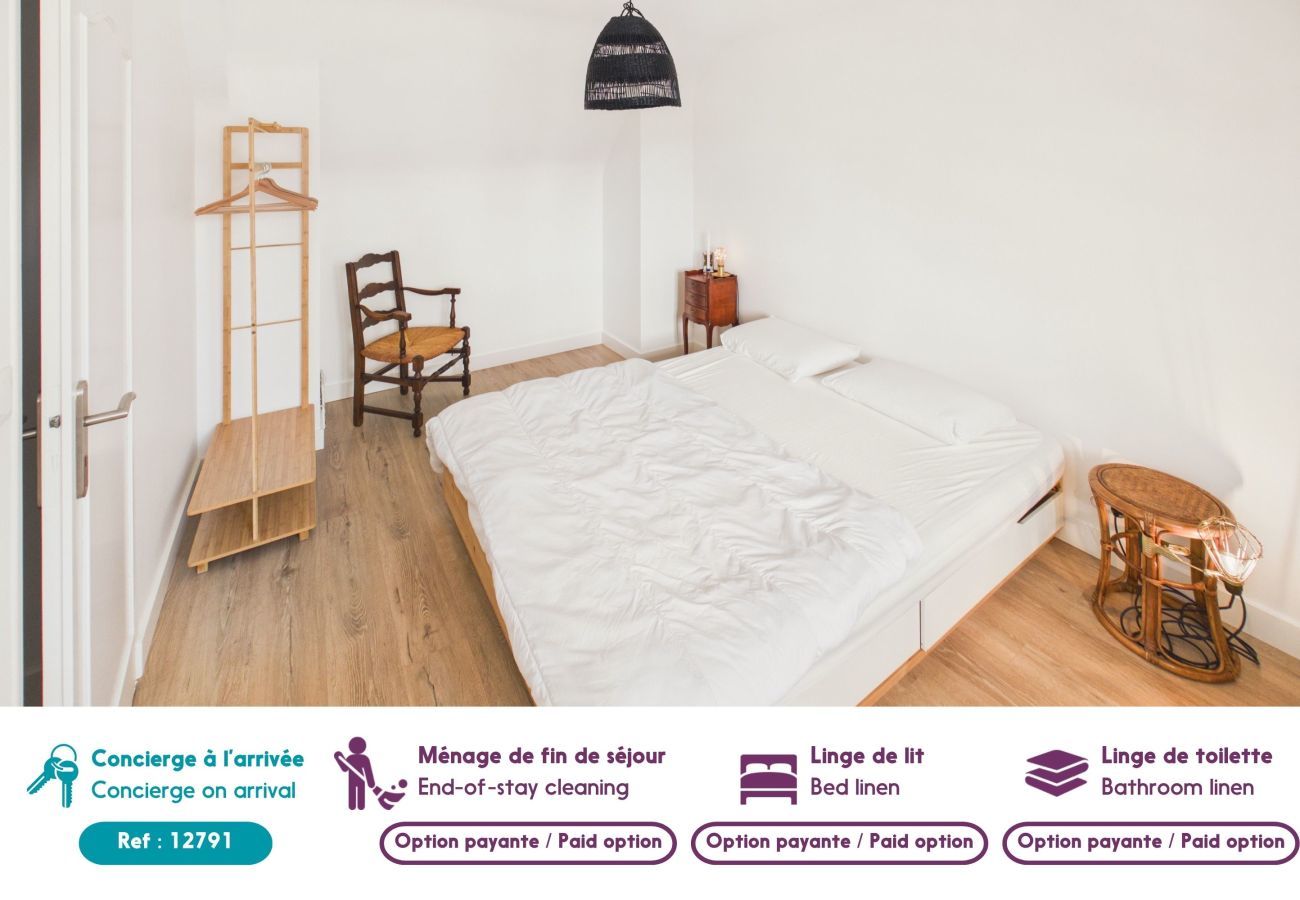 Maison à Carnac - Maison chaleureuse pour 7 avec jardin