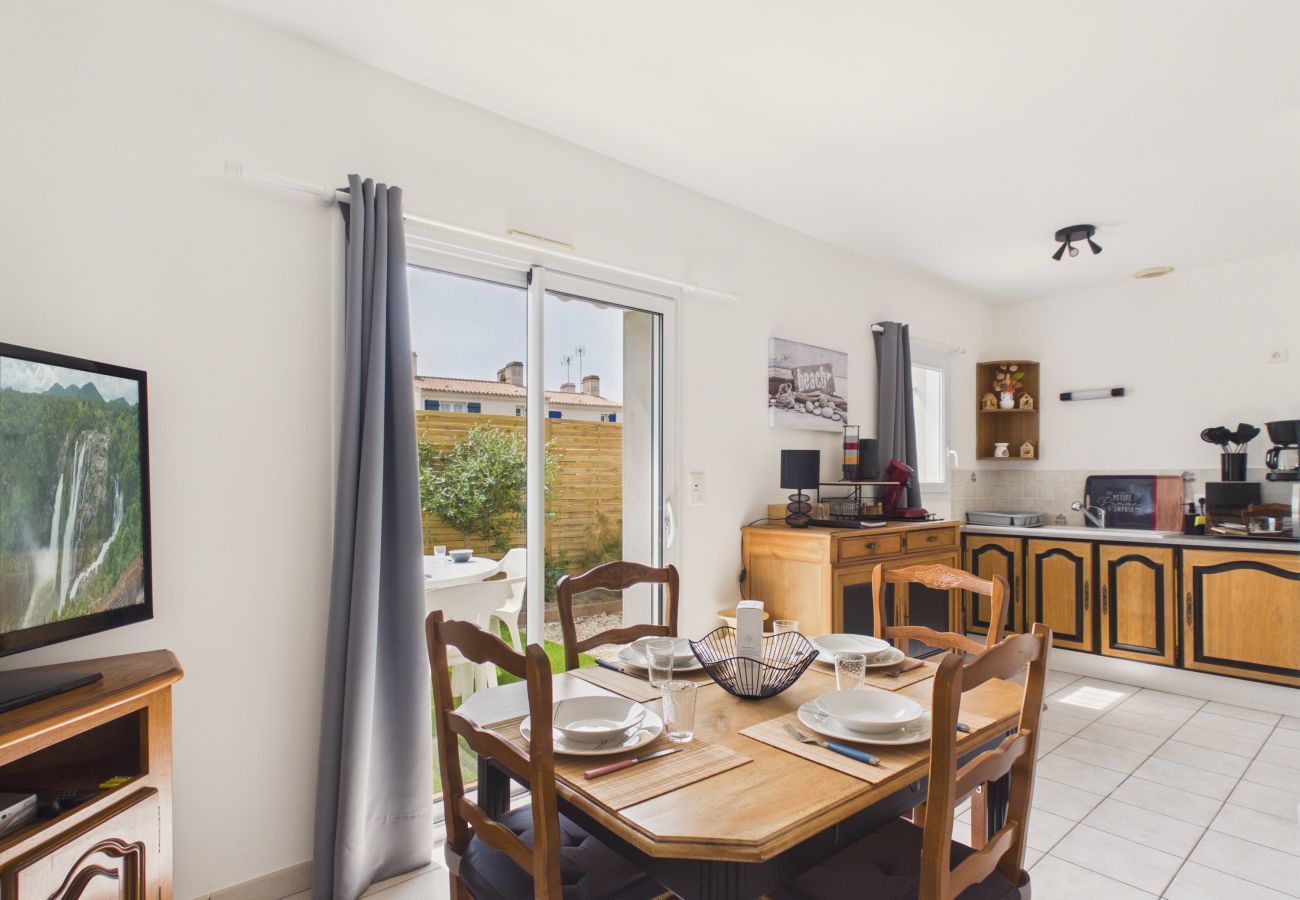 Maison à Saint-Hilaire-de-Riez - Agréable maison avec terrasse 500 m mer - 4p