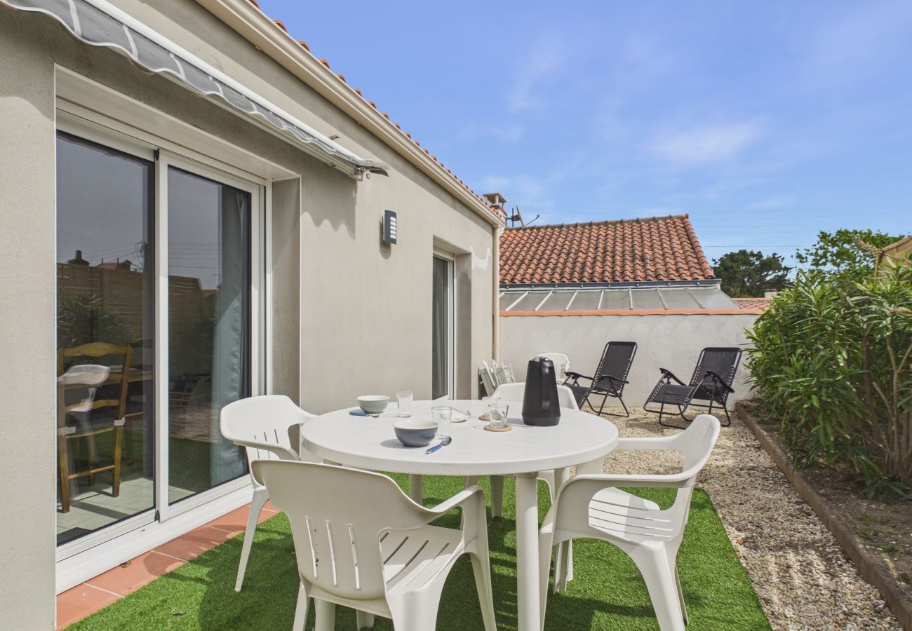 Maison à Saint-Hilaire-de-Riez - Agréable maison avec terrasse 500 m mer - 4p