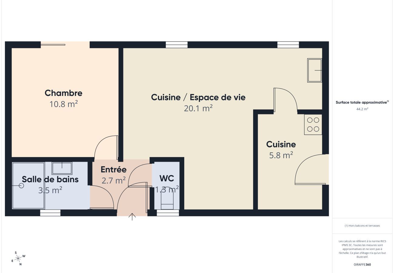 Maison à Saint-Hilaire-de-Riez - Agréable maison avec terrasse 500 m mer - 4p