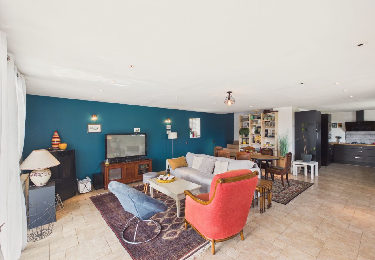 Maison à Treffiagat - Maison pour 6 avec Jacuzzi et grand jardin