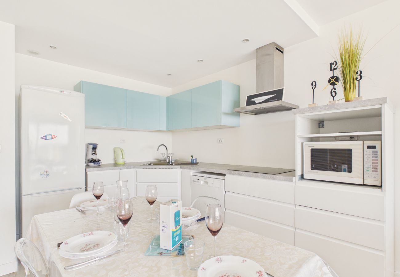 Appartement à Saint-Hilaire-de-Riez - Superbe vue mer avec terrasse, 2 adultes 2 enfants