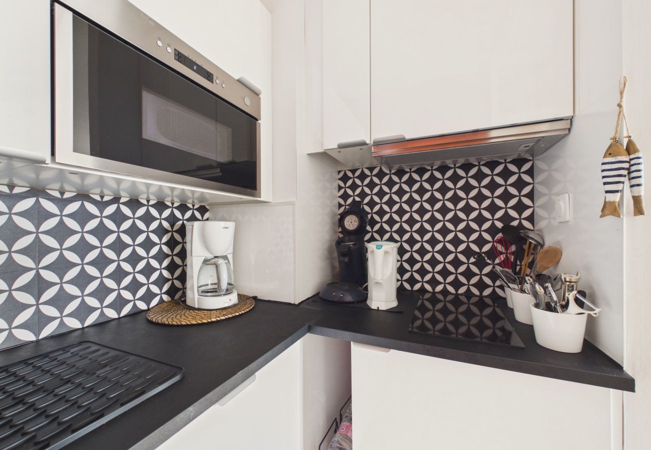 Appartement à Saint-Hilaire-de-Riez - Vue mer pour 4 aux pieds de la plage