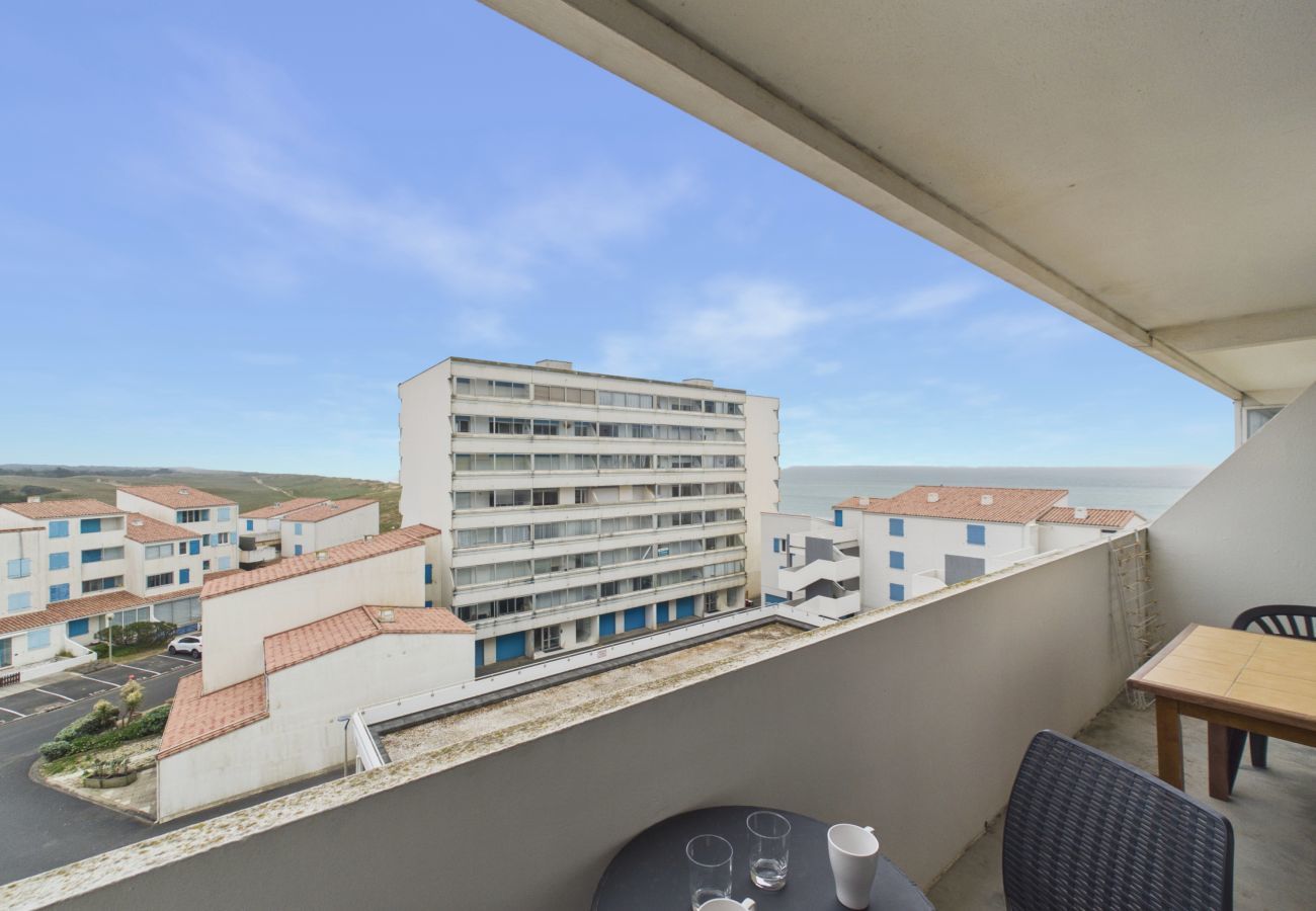Appartement à Saint-Hilaire-de-Riez - Vue mer pour 4 aux pieds de la plage