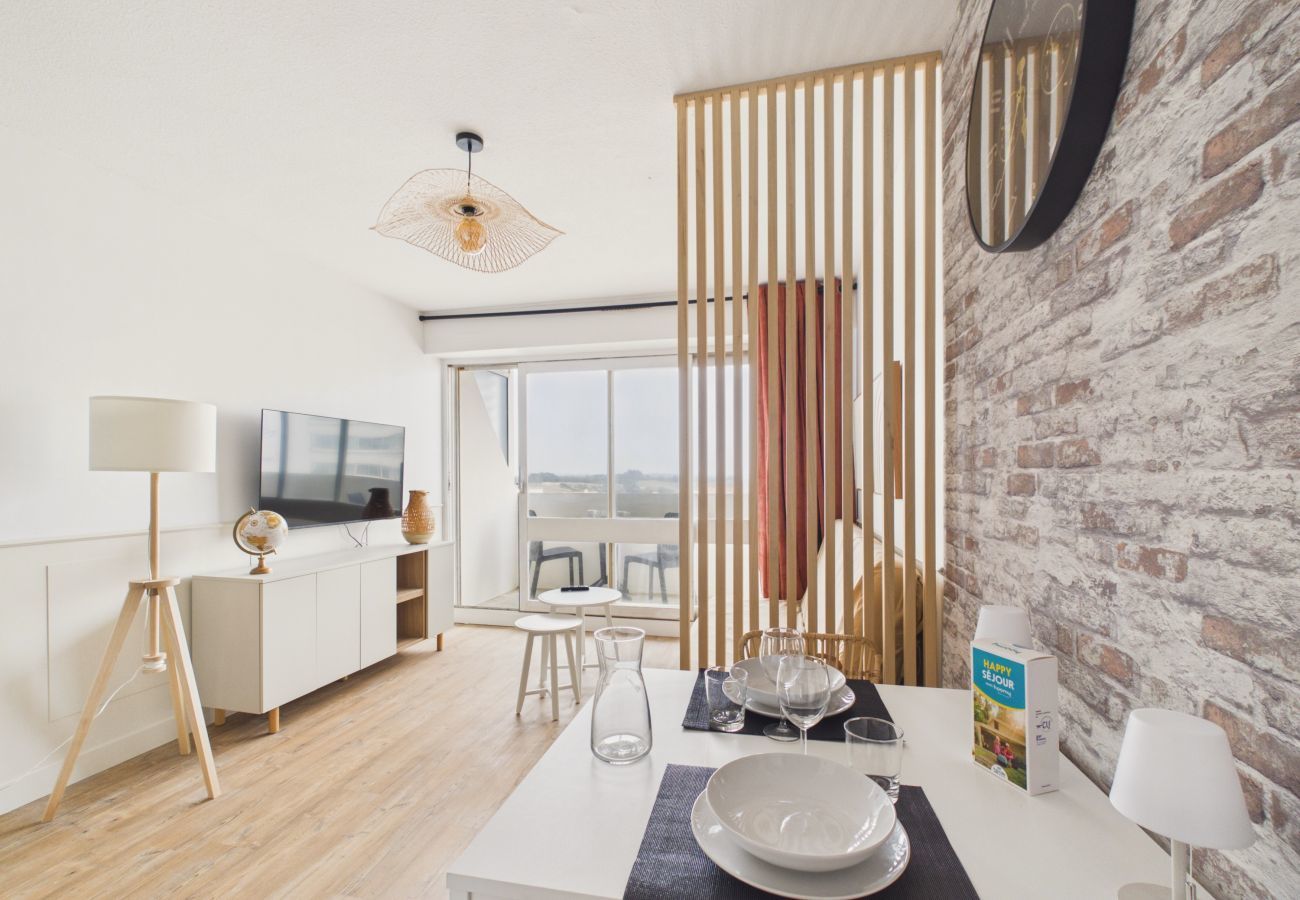 Appartement à Saint-Hilaire-de-Riez - Vue mer pour 4 aux pieds de la plage