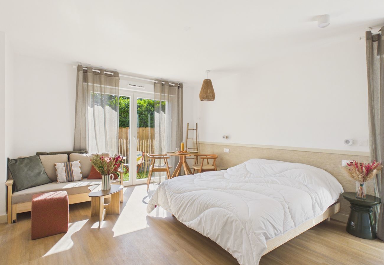 Studio à Biscarrosse - Uluwatu - studio pour 3 - piscine commune