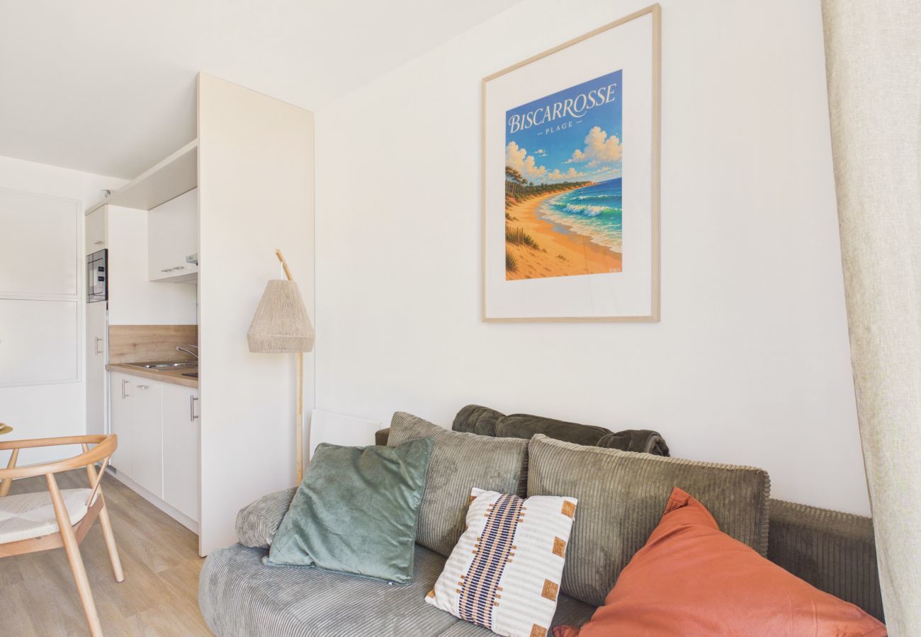 Appartement à Biscarrosse - Noosa - appartement 4 pers - piscine commune 