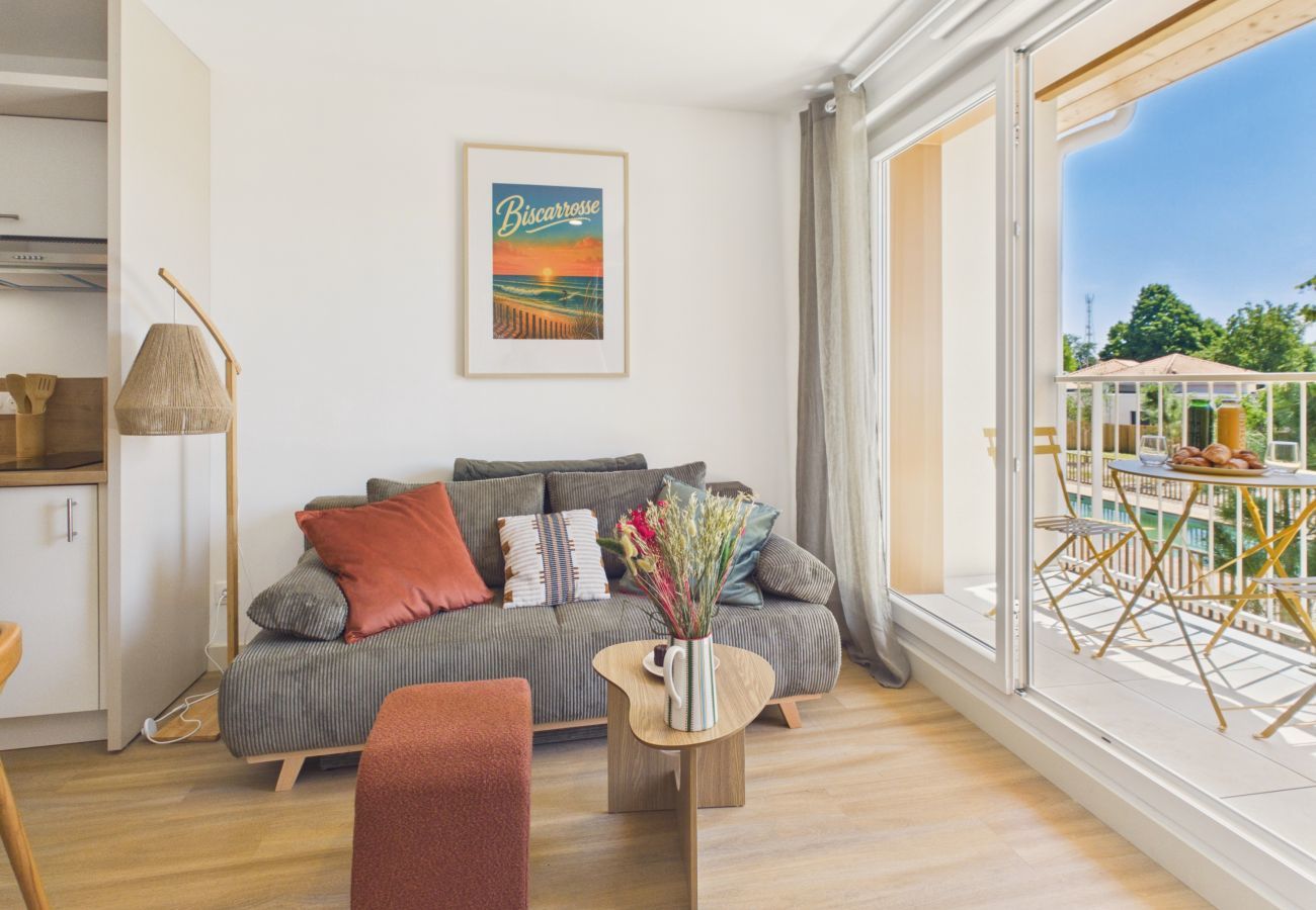 Appartement à Biscarrosse - Le Switch - appartement pour 4 - piscine commune