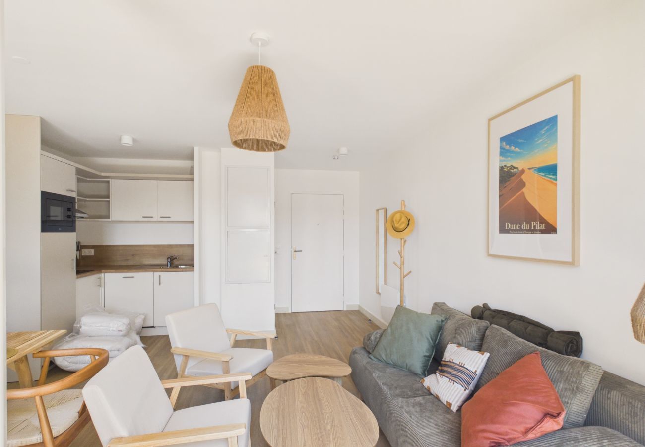 Appartement à Biscarrosse - Le  Pumping - appart pour 6 - piscine commune