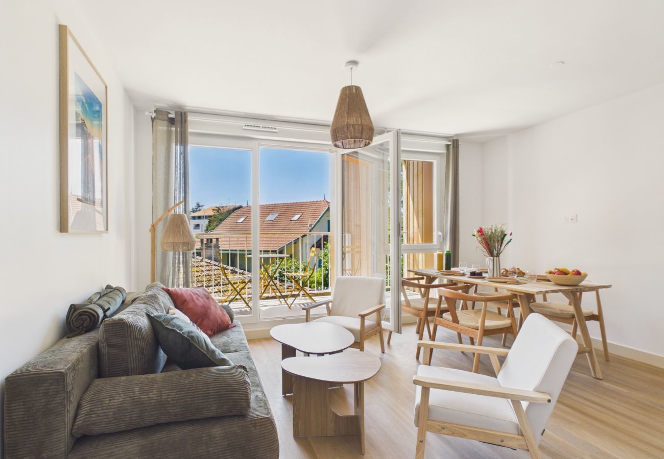 Appartement à Biscarrosse - Le  Pumping - appart pour 6 - piscine commune