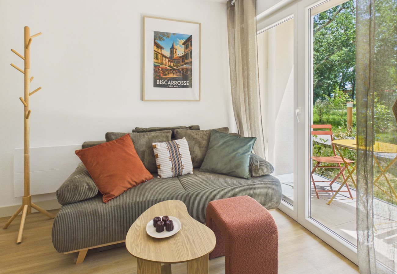 Appartement à Biscarrosse - La Planche Malibu - appart pour 4- piscine commune