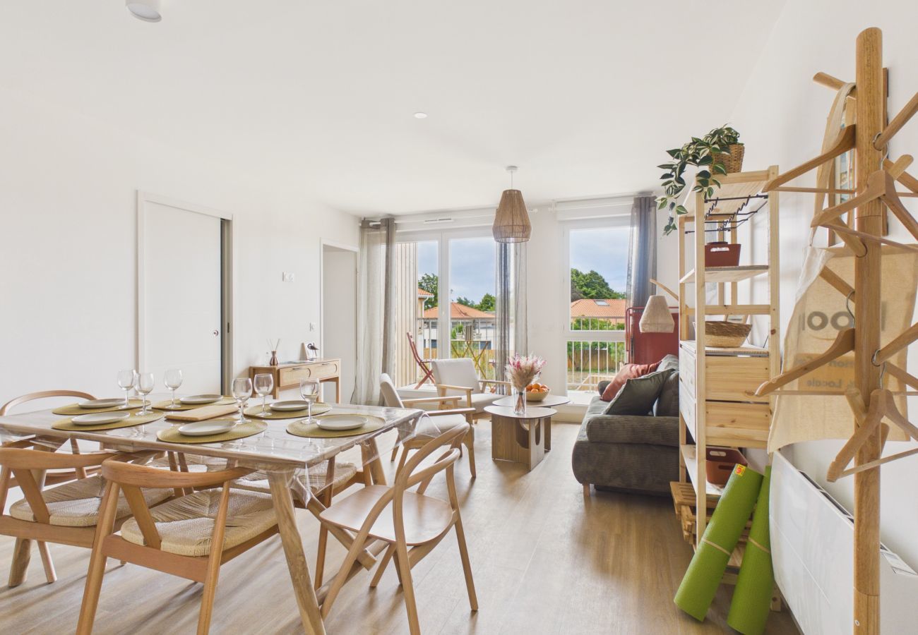 Appartement à Biscarrosse - Le Snap - appartement pour 6 -piscine commune