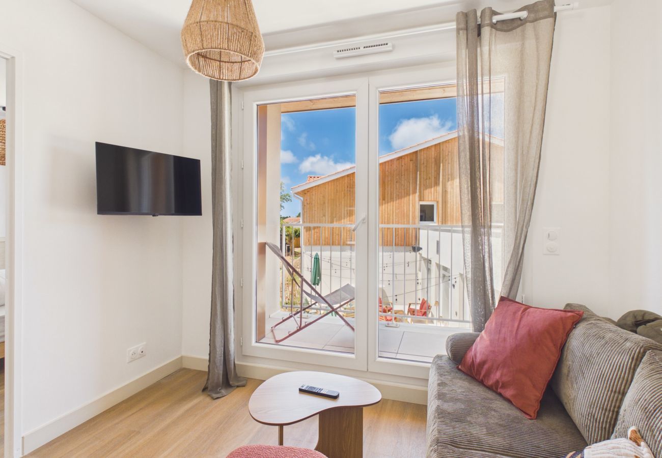 Appartement à Biscarrosse - L'Ecume - appartement pour 4 - piscine commune