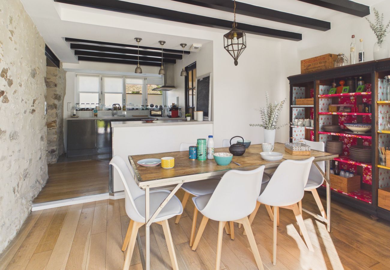 Maison à Pleurtuit - Maison avec jardin, 4 adultes 1 enfant
